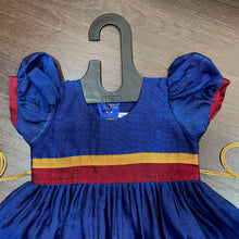 Load image into Gallery viewer, Royal Blue South Silk Frock
